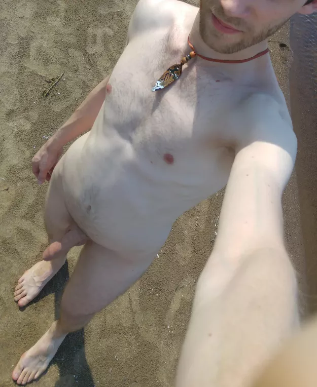 Beach selfie