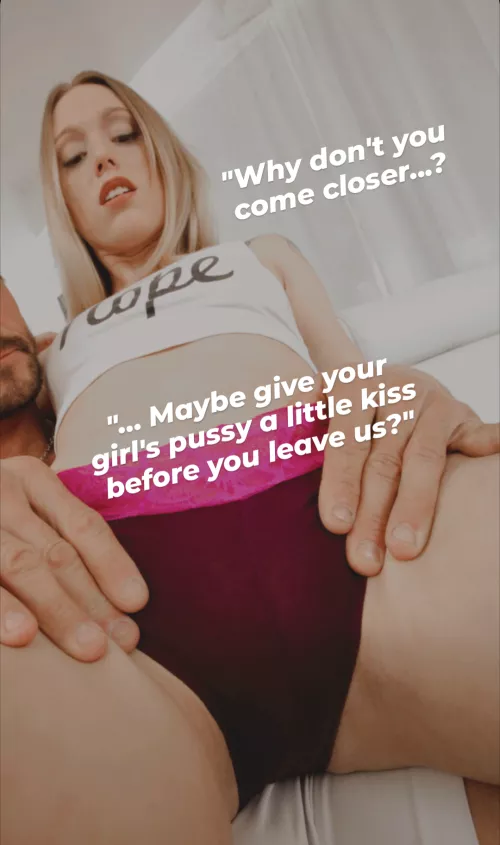 Before you leave us...