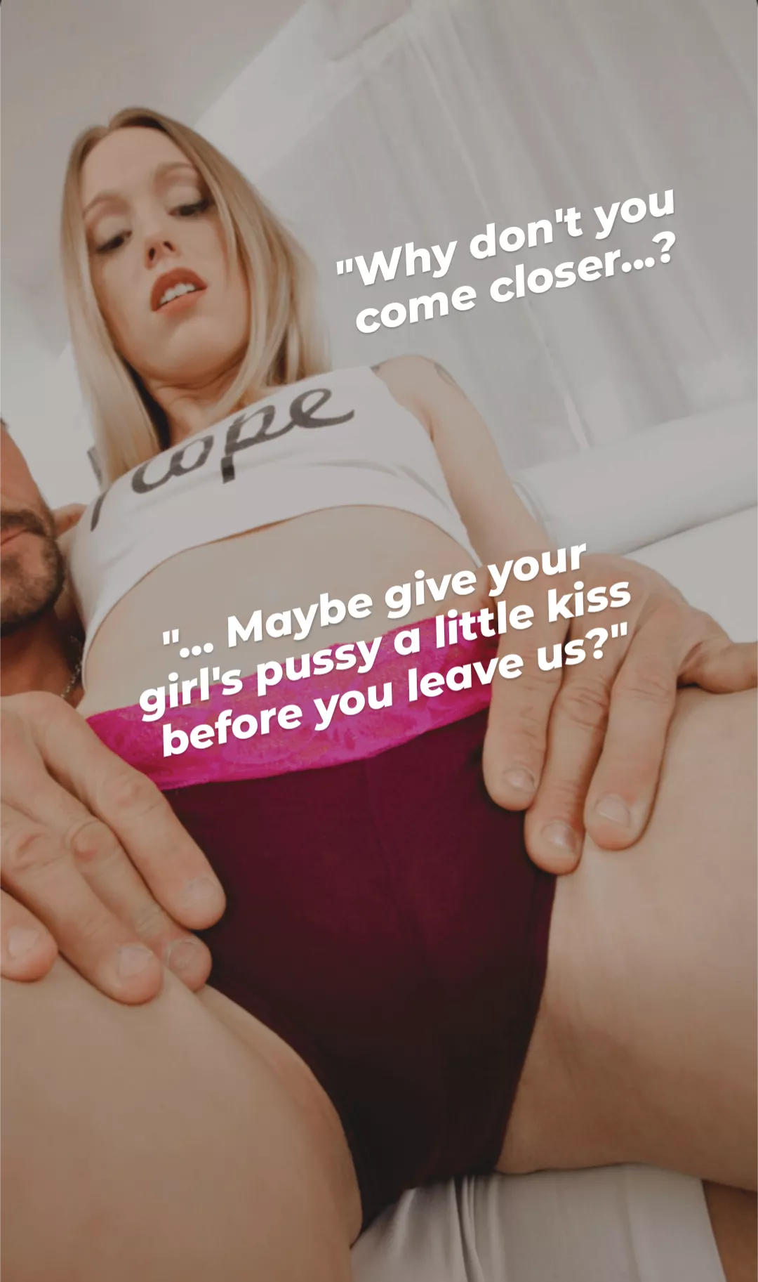 Before you leave us...