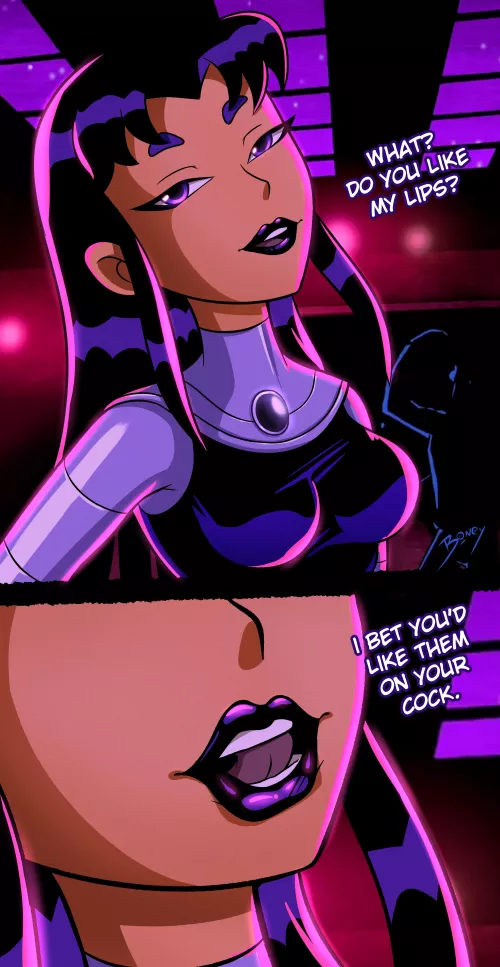 Blackfire Pov aggressive tease [OnlyBoney]