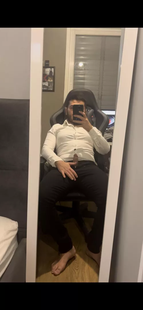 Came back home horny from work