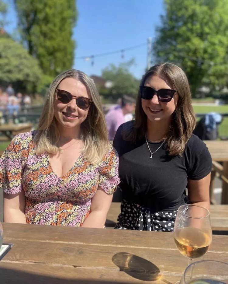 Close call. Two types of girls; hiding them or showing them off