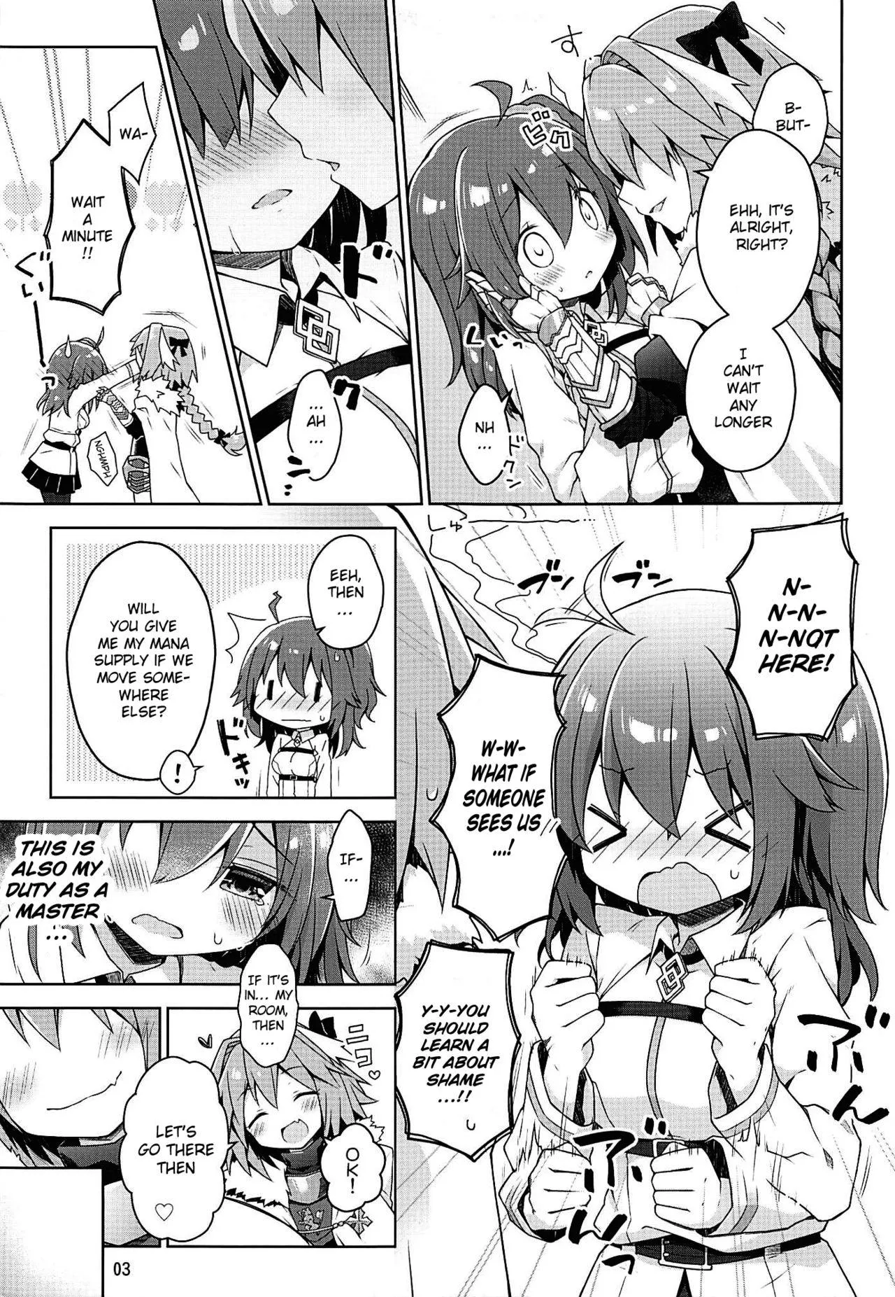 [Coin Toss (Anzuame)] Literally the most wholesome josou seme astolfo doujin I've ever read