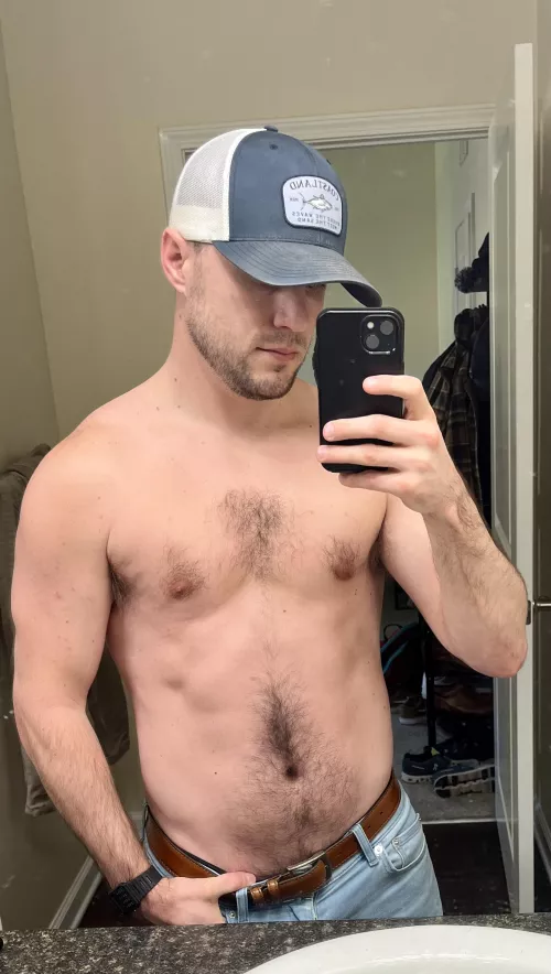 Different hat and a little less nervous