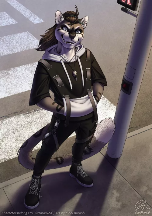 First furry comm after a long time! Had a blast working on this one! c: