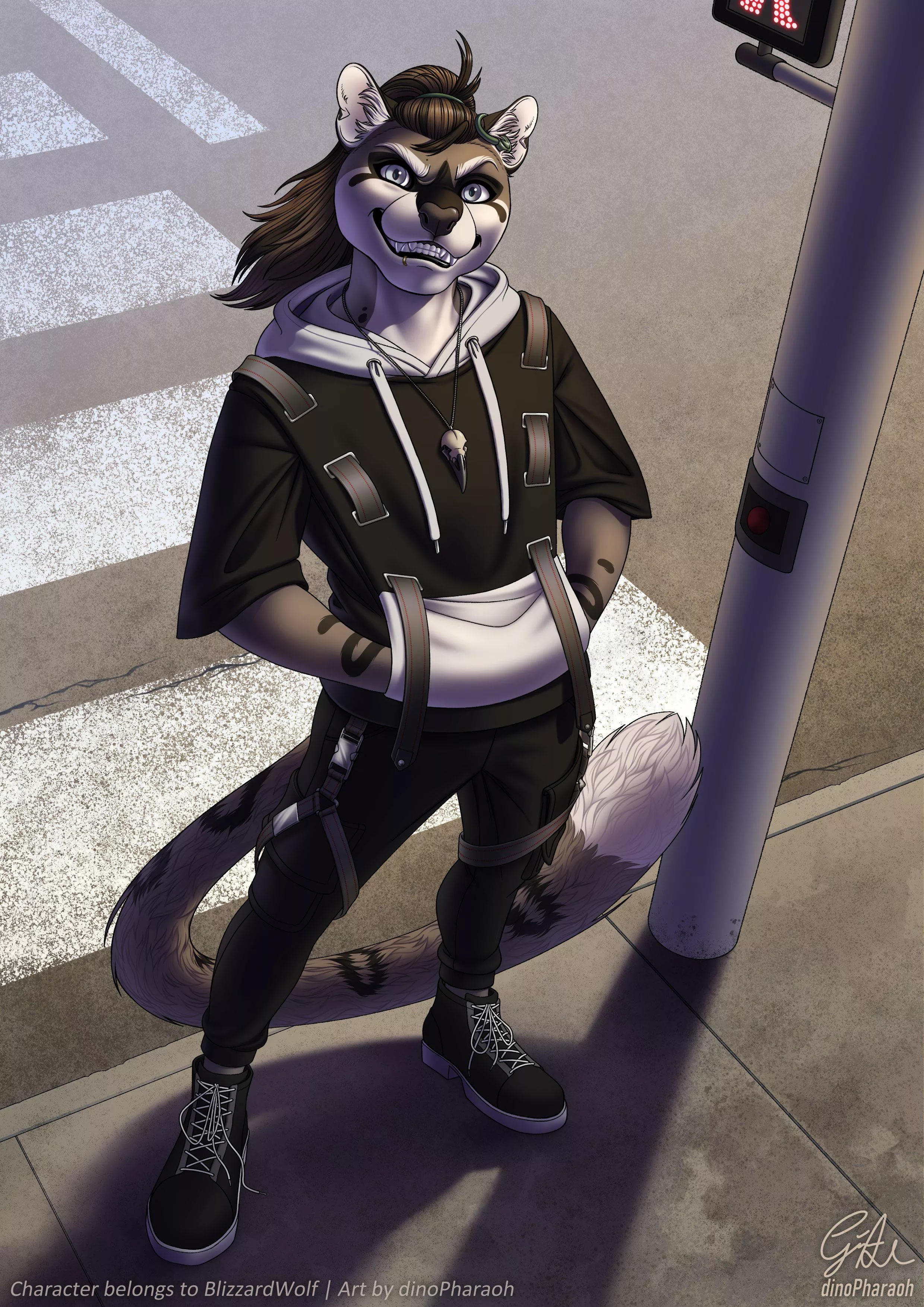 First furry comm after a long time! Had a blast working on this one! c: