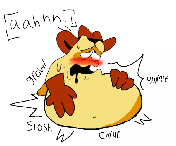 {game} the Vigilante vore art lol