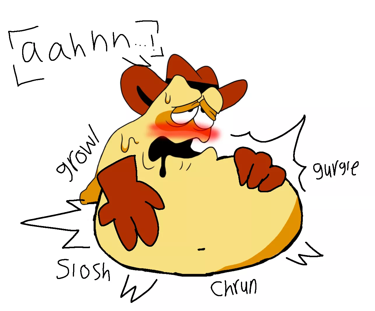 {game} the Vigilante vore art lol