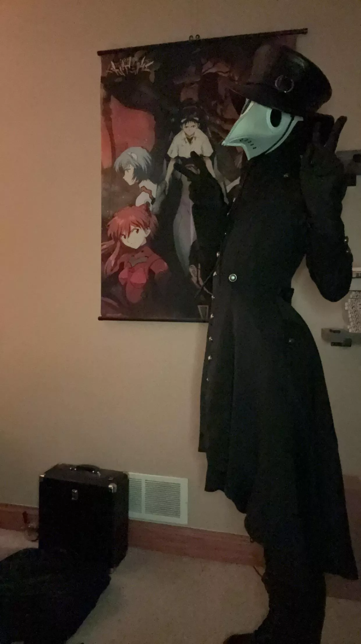 Got a new plague doctor outfit!!!🤍🖤🤍🖤