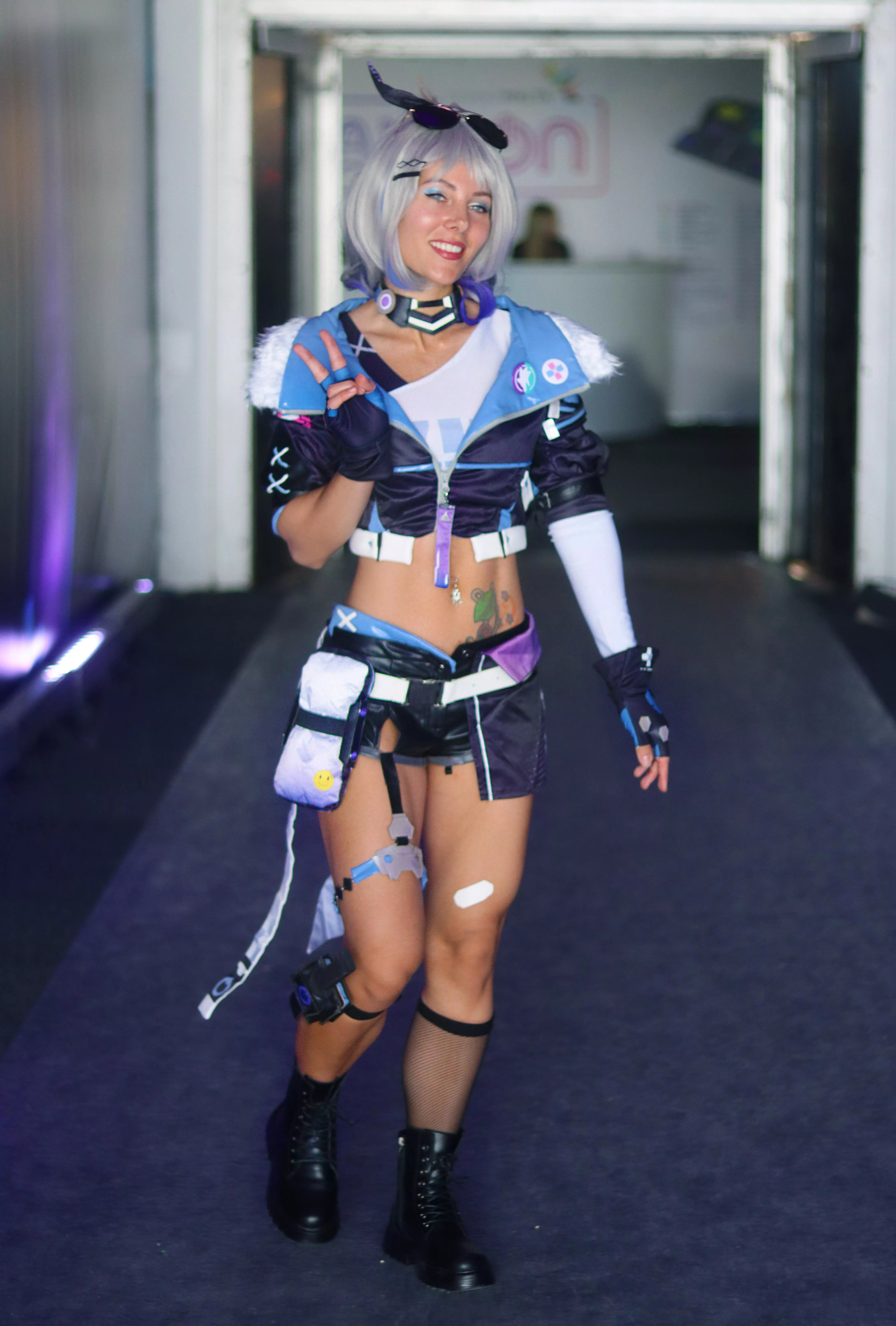 I cosplayed Silver Wolf 🥰