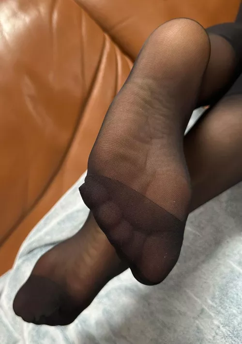 I hope you like my soles in these stockings! 😋