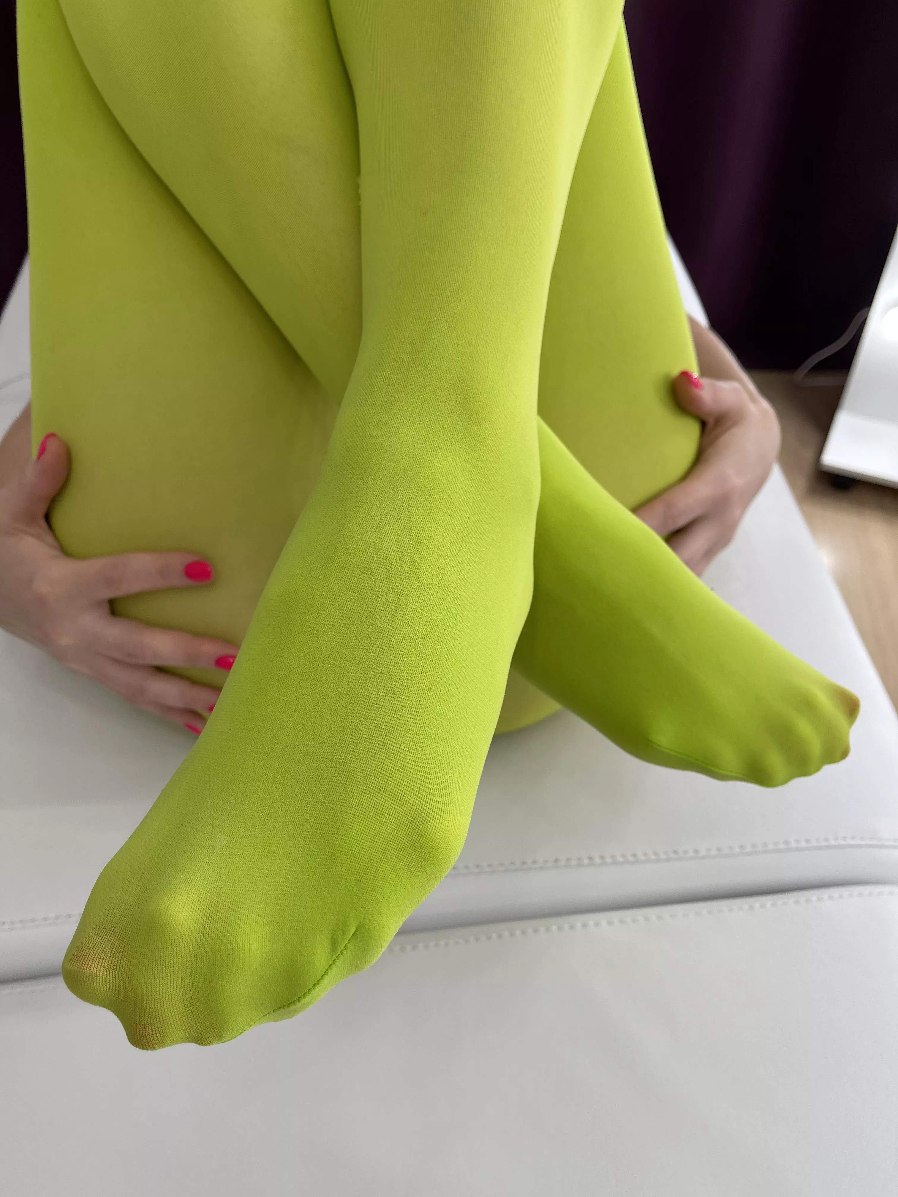 I would hardly wear these pantyhose to work, but I think they are really cute