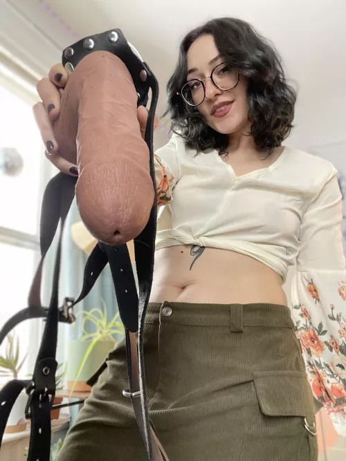 If you wanna eat my pussy you’re gonna have to suck my dick first 