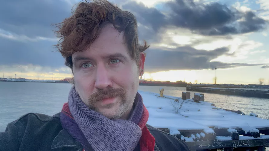 It was nice outside but I'm still getting used to snowy weather! 