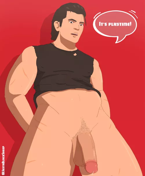 Johnny - Texas Chainsaw Massacre (by @jestablacksheep on Twitter)