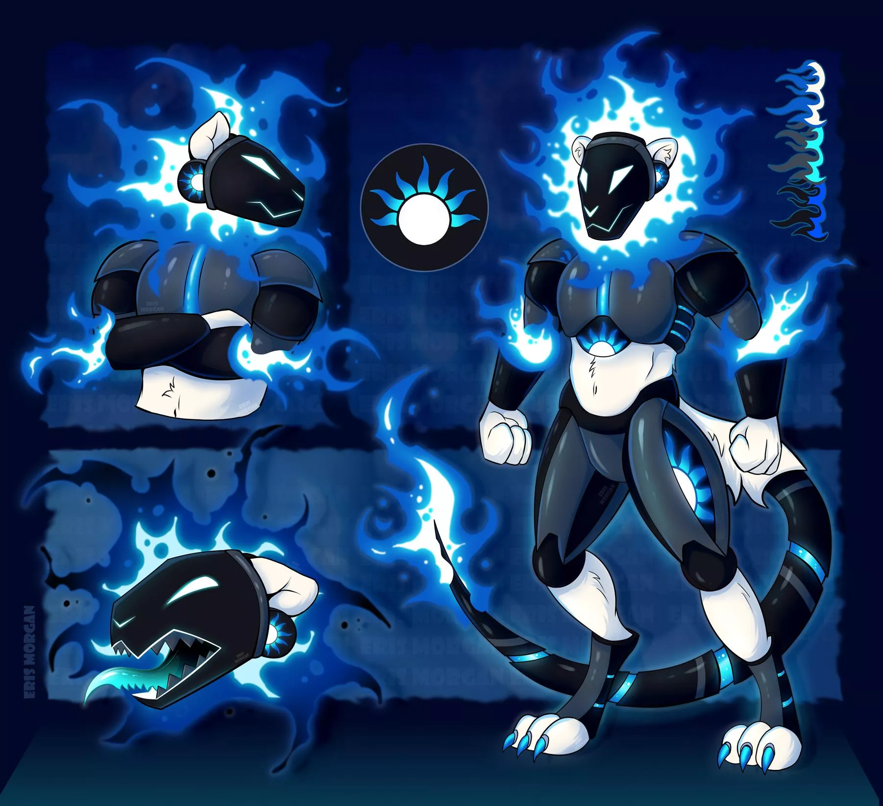 Lion Protogen ( Adopt by me) - Auction link in comments