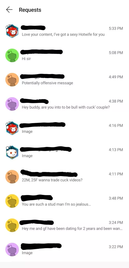 Look at all you pathetic cucks just wanting me to be a Bull for your wife/gf.... Yall are pitiful... Keep it up... especially if you live in Texas 😈😈