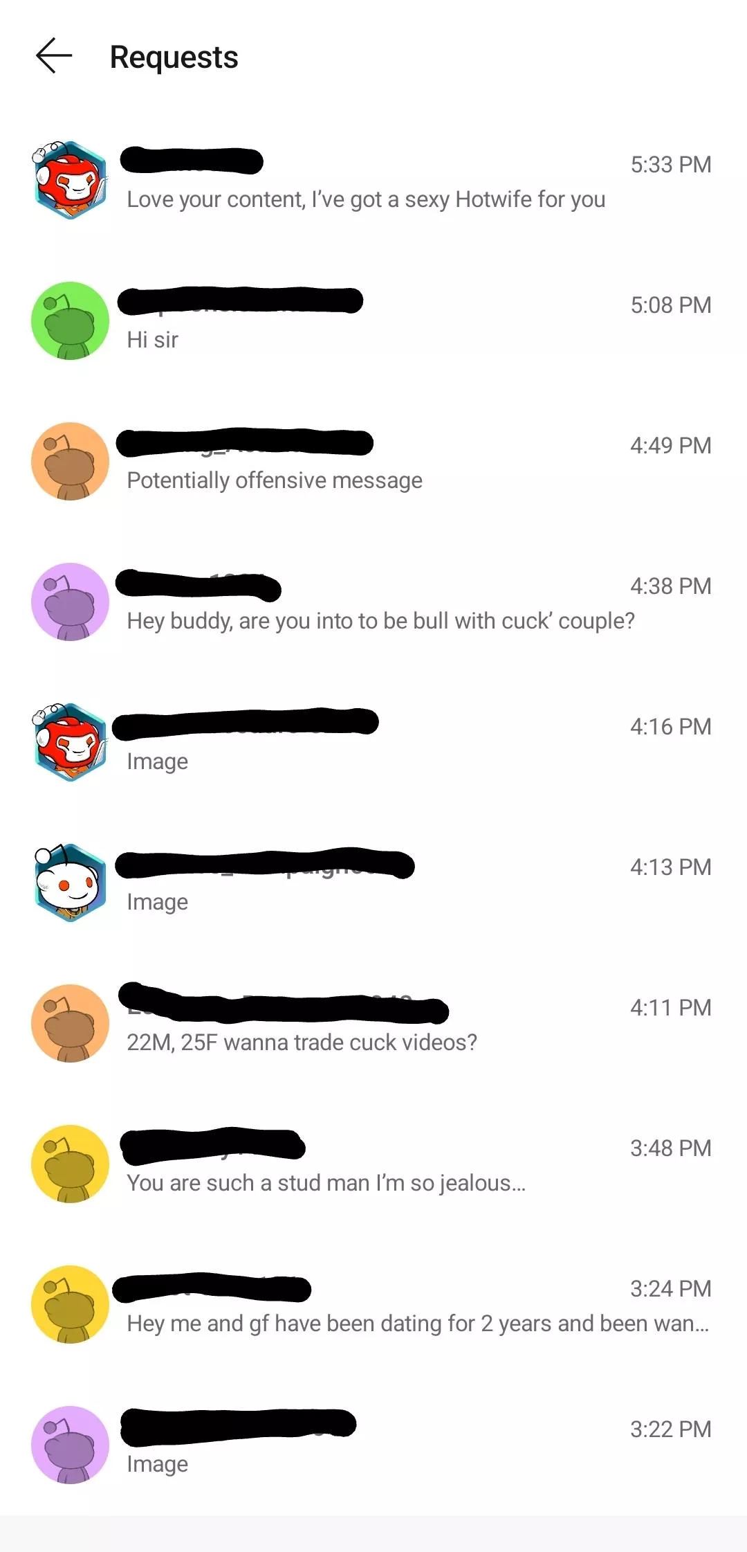 Look at all you pathetic cucks just wanting me to be a Bull for your wife/gf.... Yall are pitiful... Keep it up... especially if you live in Texas 😈😈