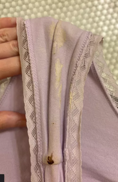 Lots of dry grool and a little oopsy mark! ;)