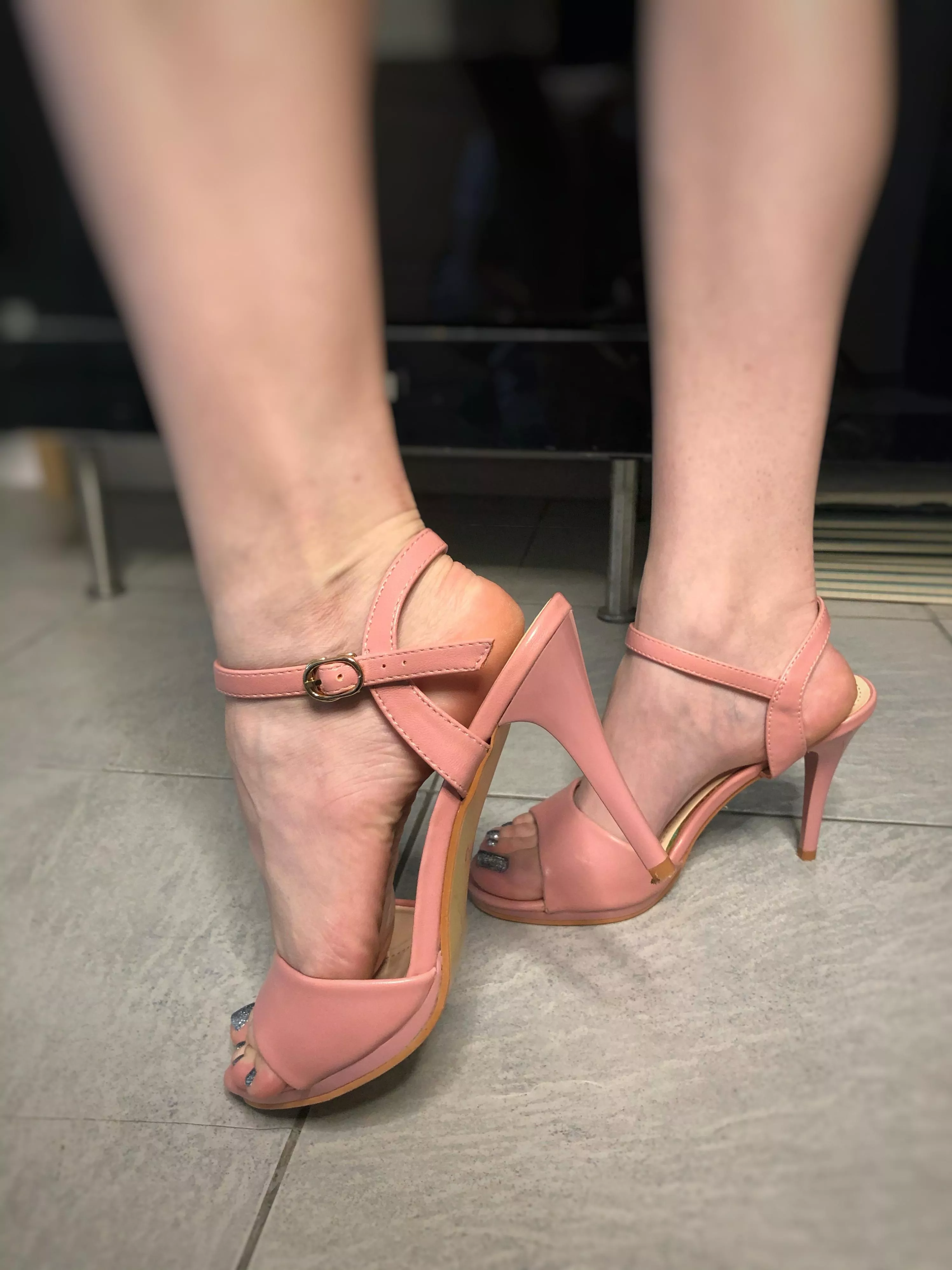 Lovely pink heels