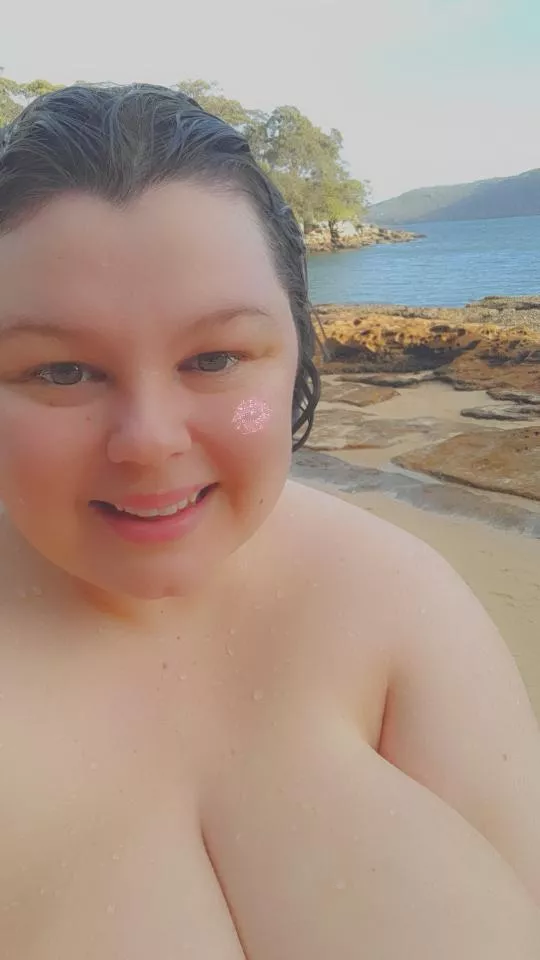 Many go to tan, I go to swim.