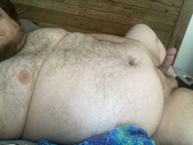 Morning wood always looks the best