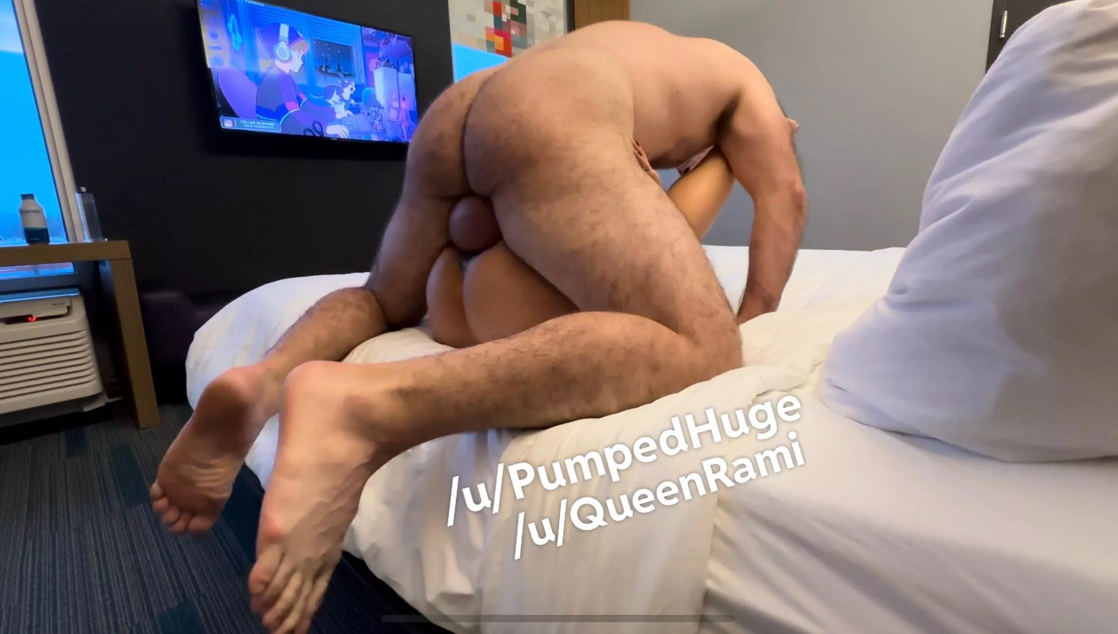 My massive pumped balls on display as I impale /u/QueenRami