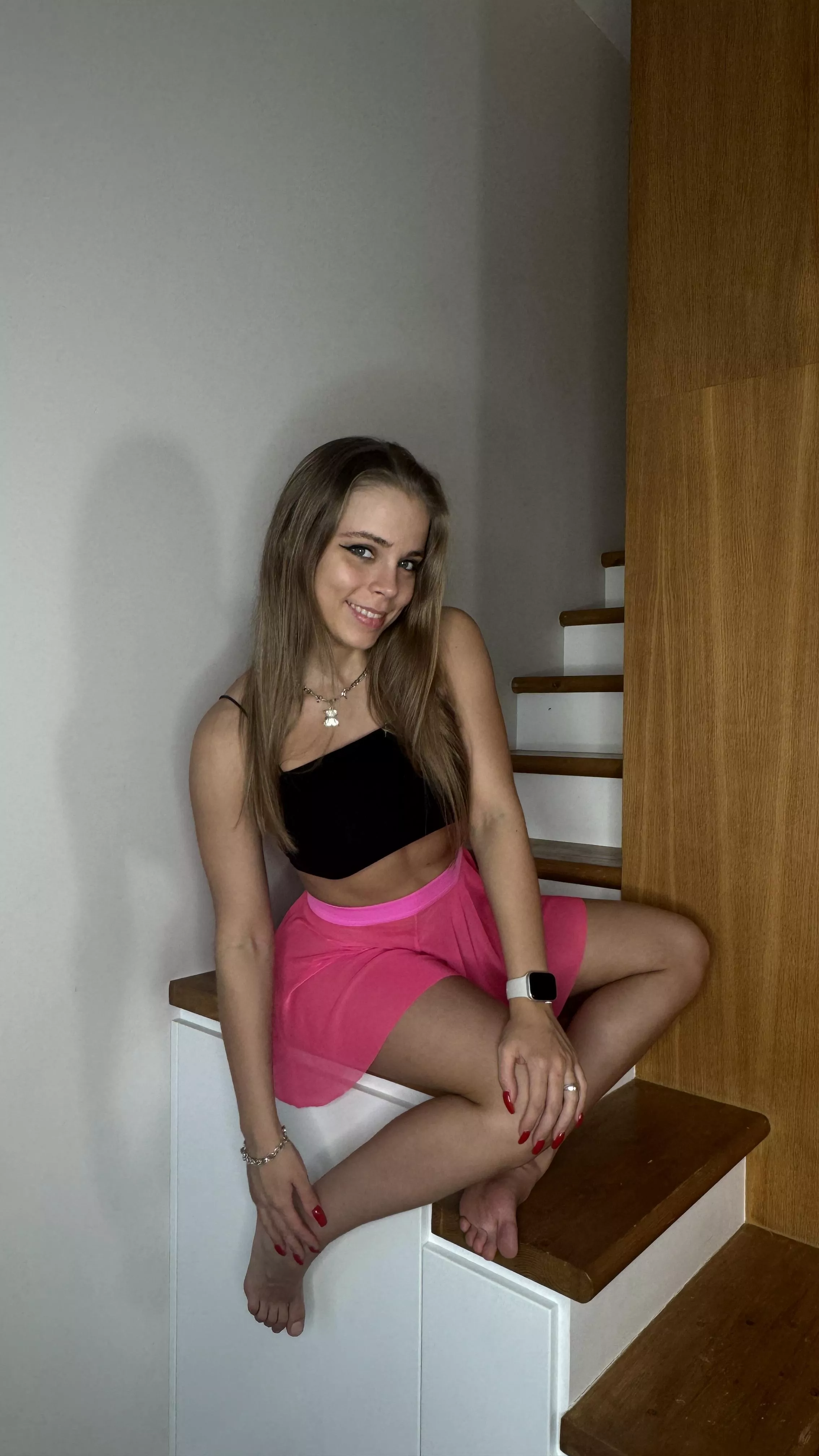 My other completely transparent skirt