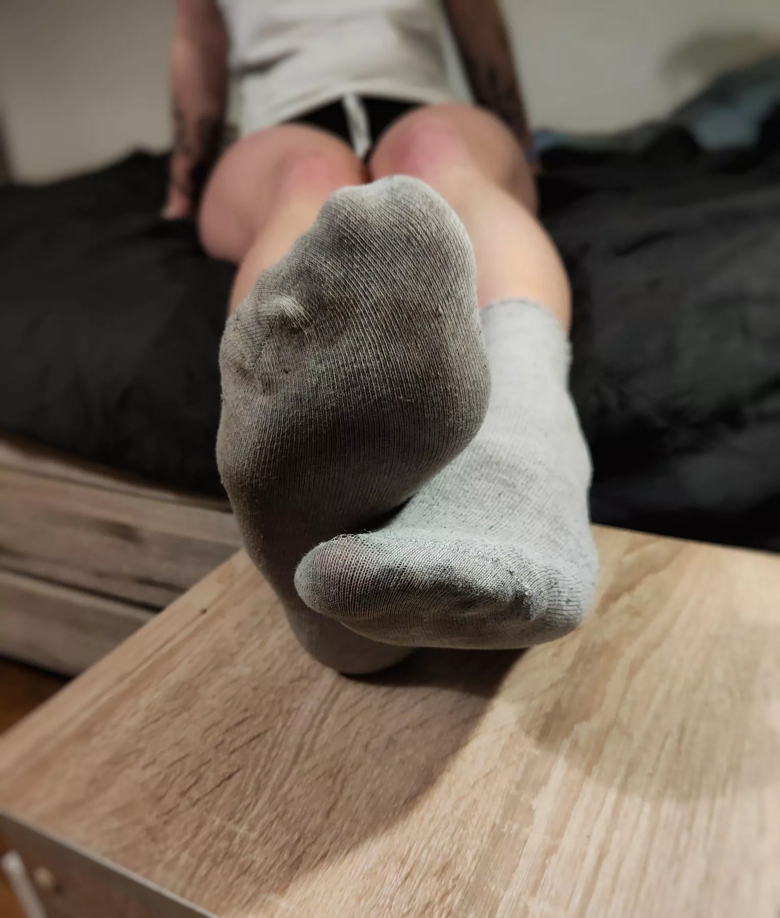 My stinky socks after work [F]
