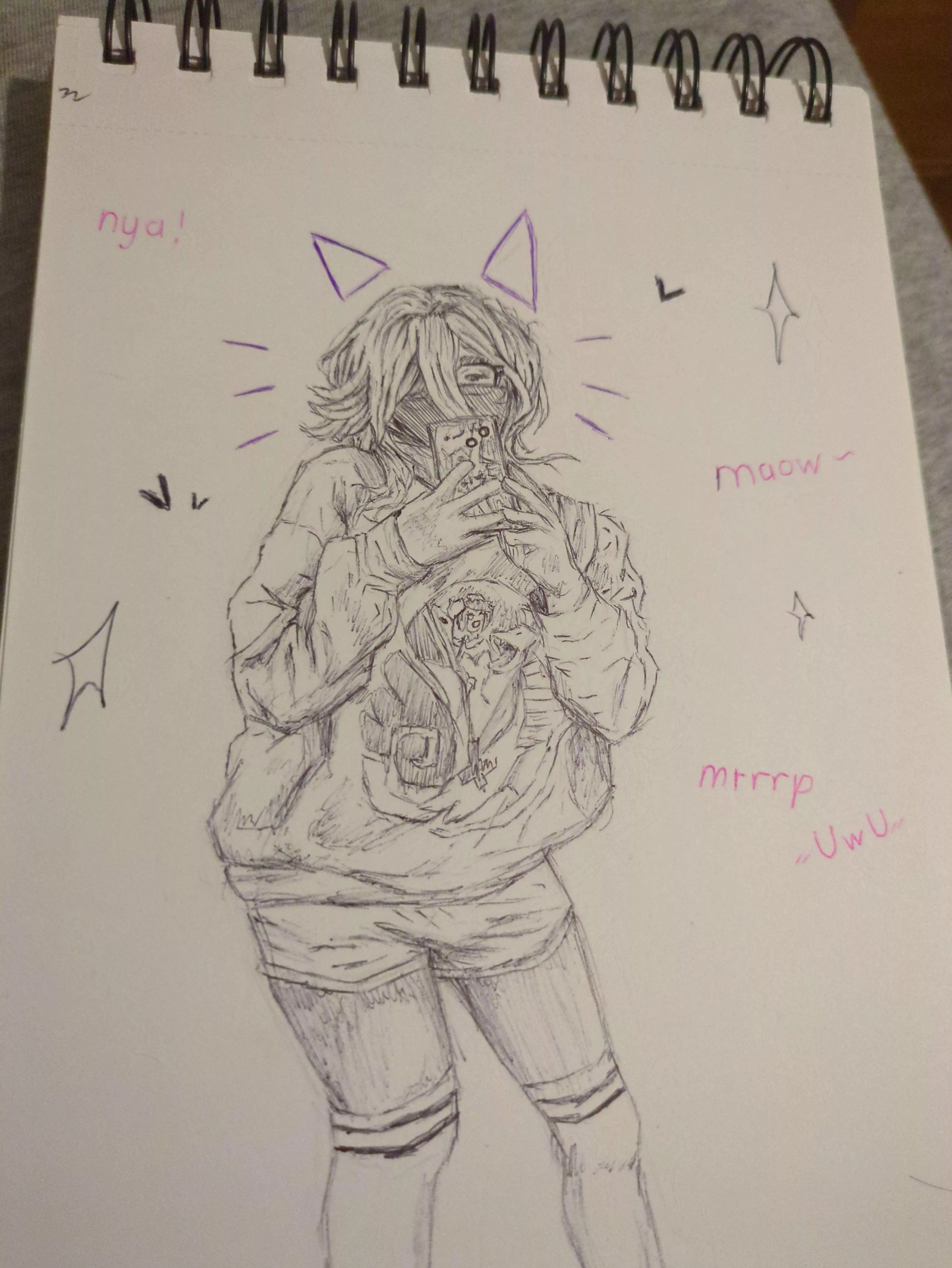 OMG MY FRIEND MADE FAN ART OF ME