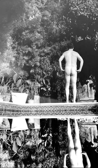 Pool reflection (photo is upside down)