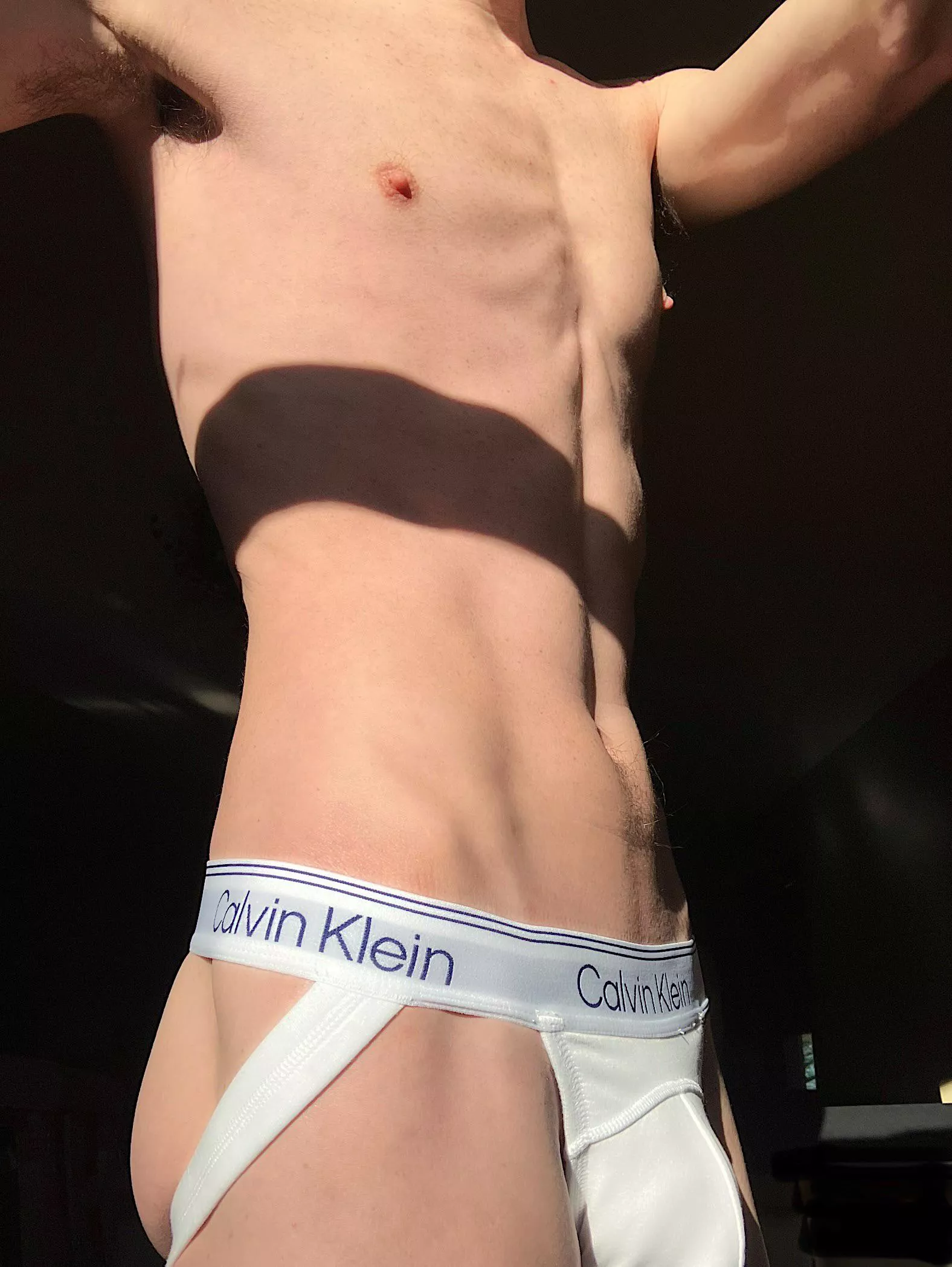 Rare sunny winter morning