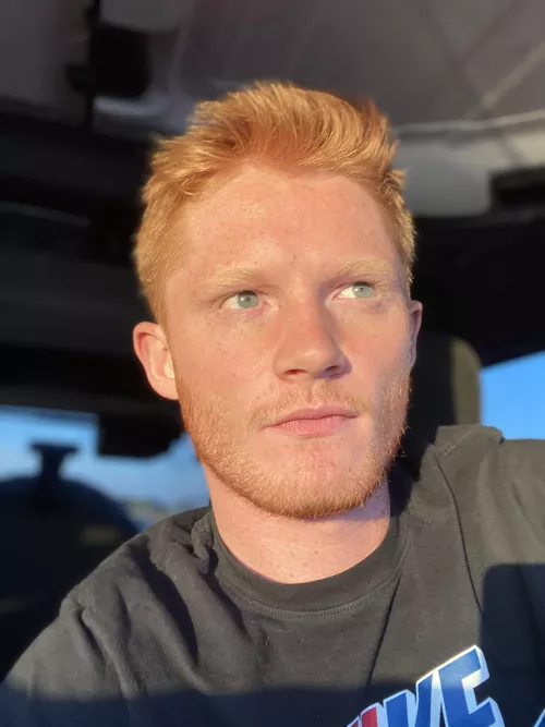 Red in the head fire in the….