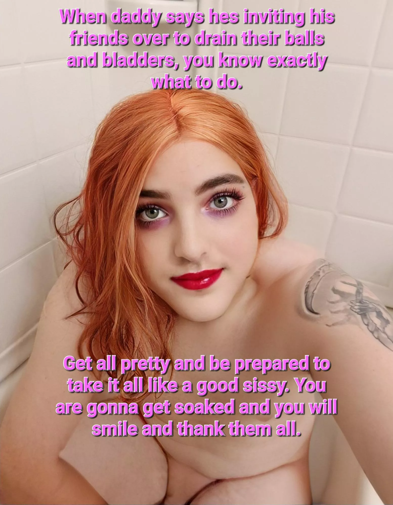 Sissy know their place