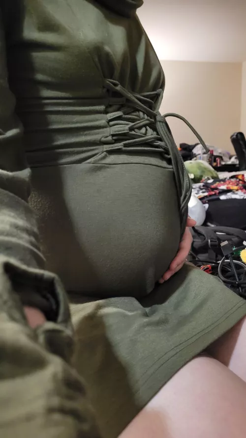 stuffed myself all day~