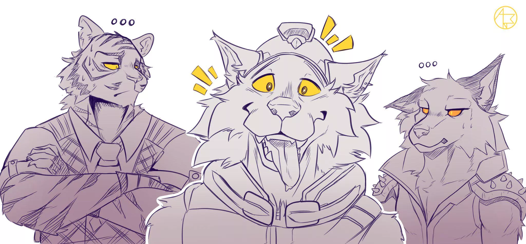 The squad 🐯🐺🦊