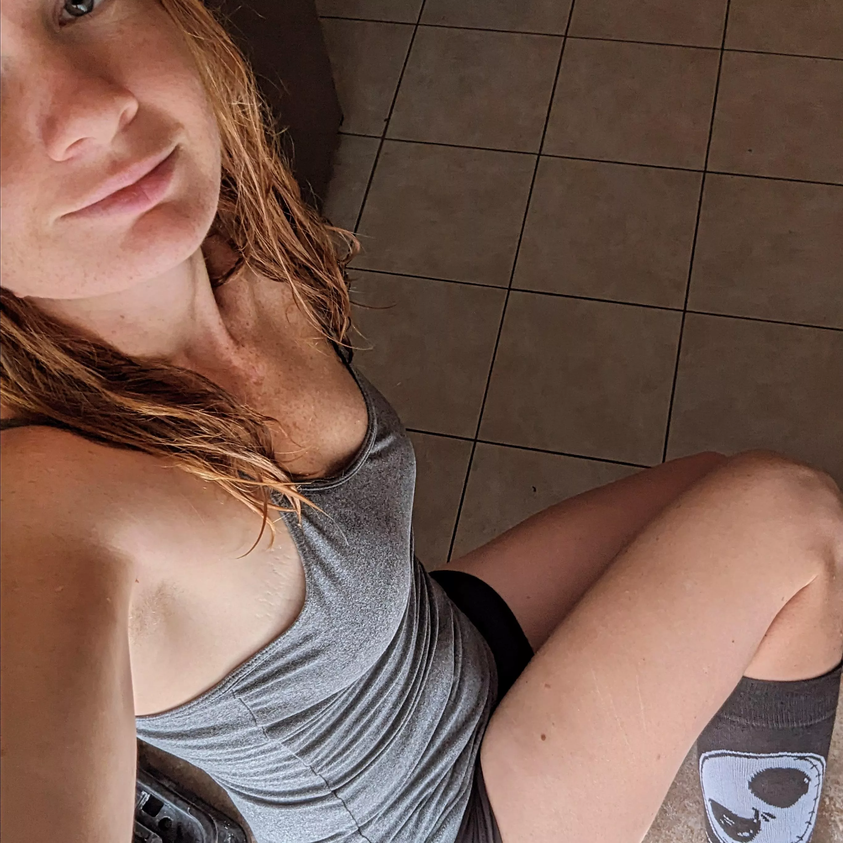 This redhead is always ready to play️