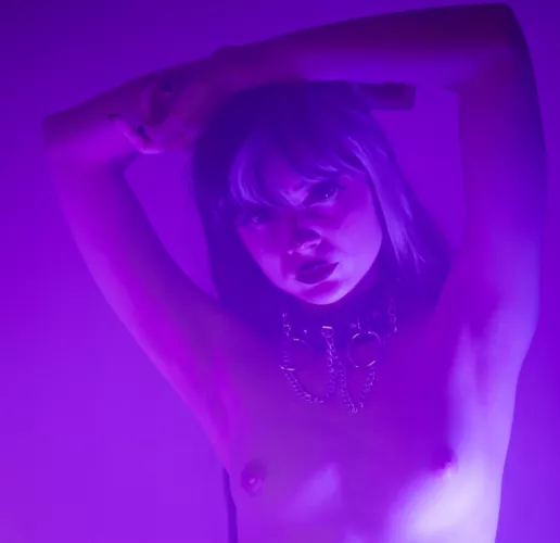 This wild girl must always be on a leash