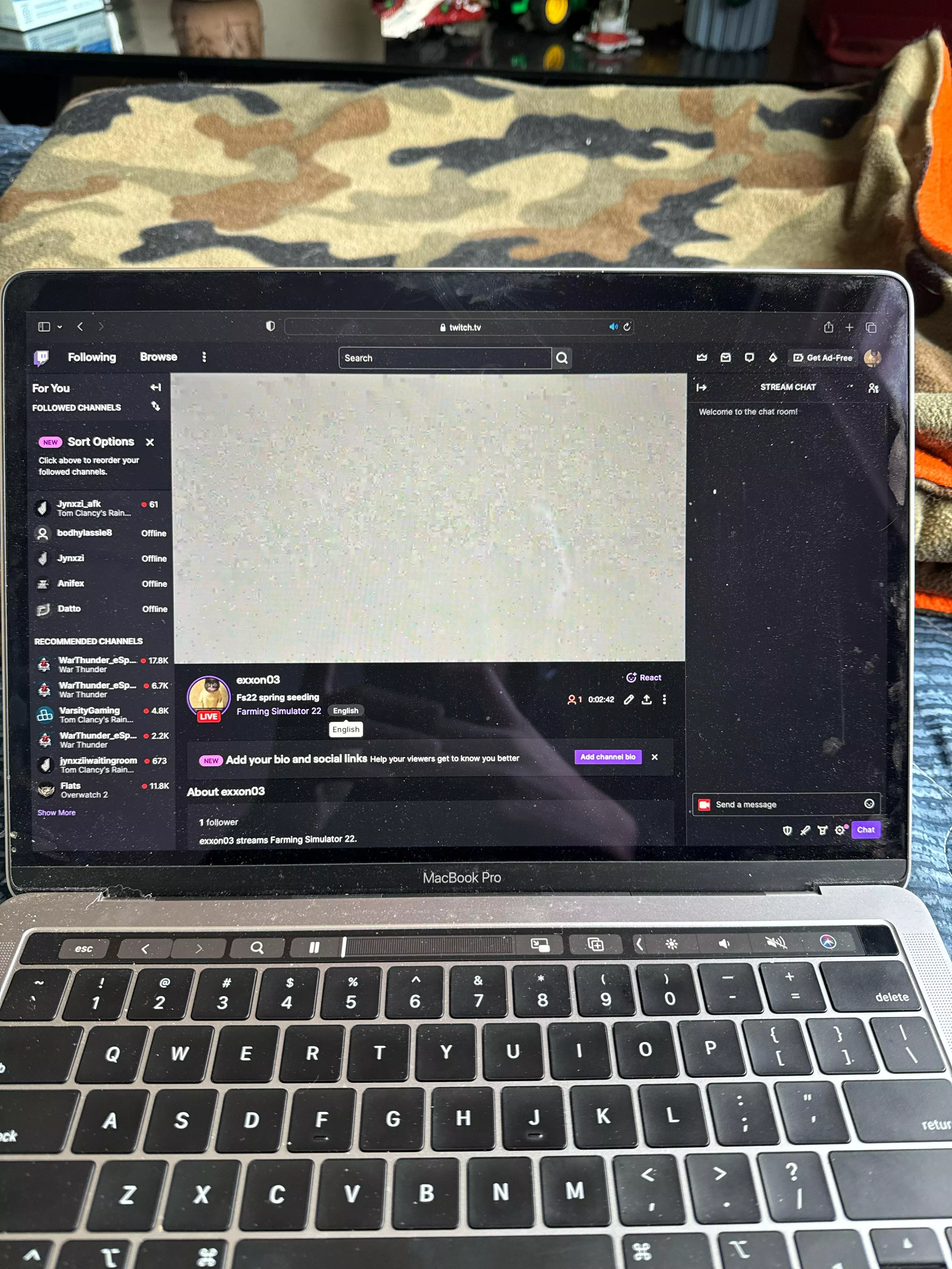 Trouble streaming on Xbox