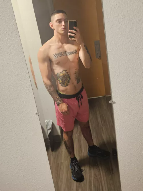 Tryna feel good about myself.