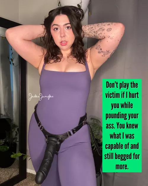 We both know you love the pain!