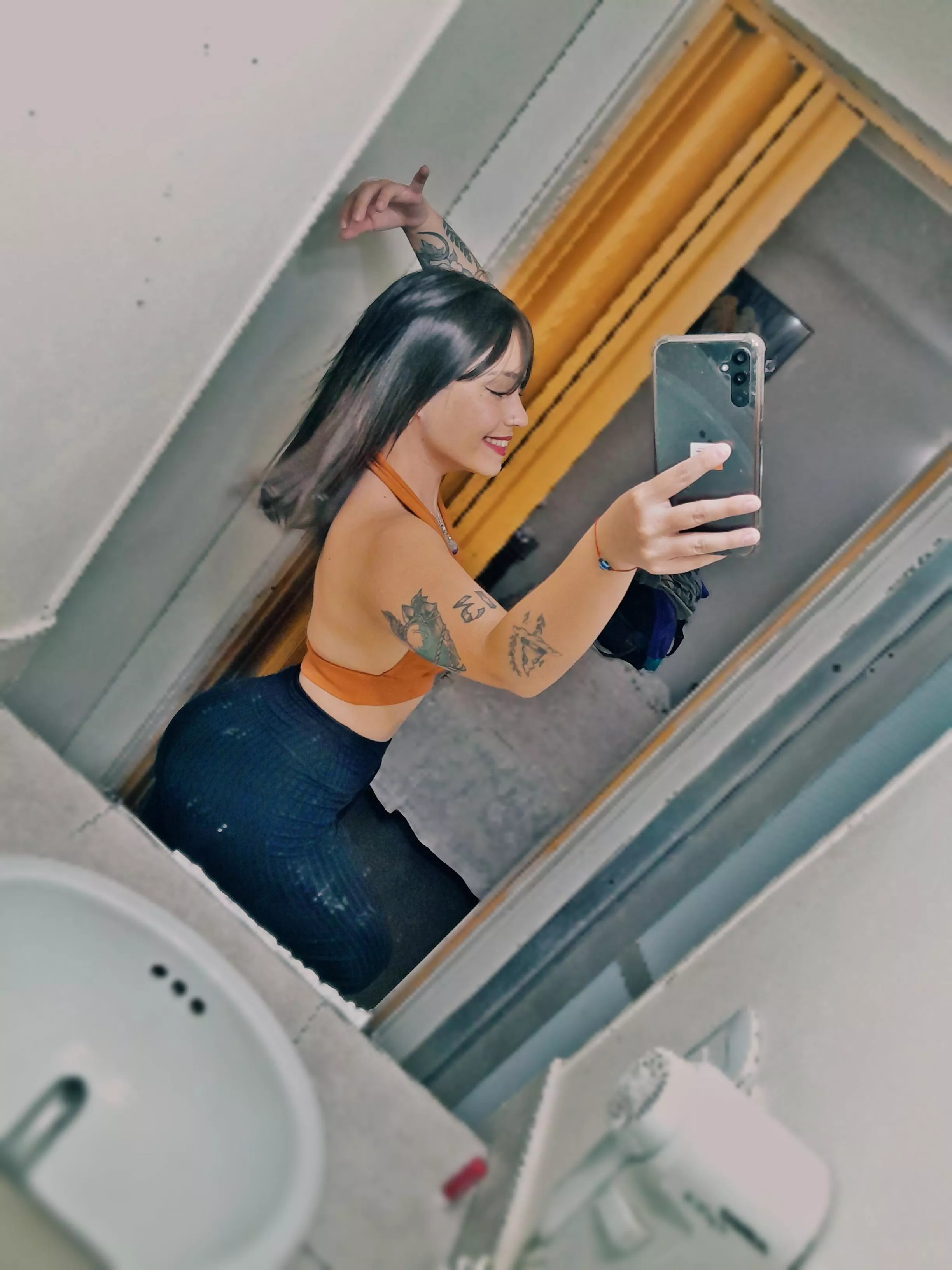 What would you do if I'd take my crop top off in front of you