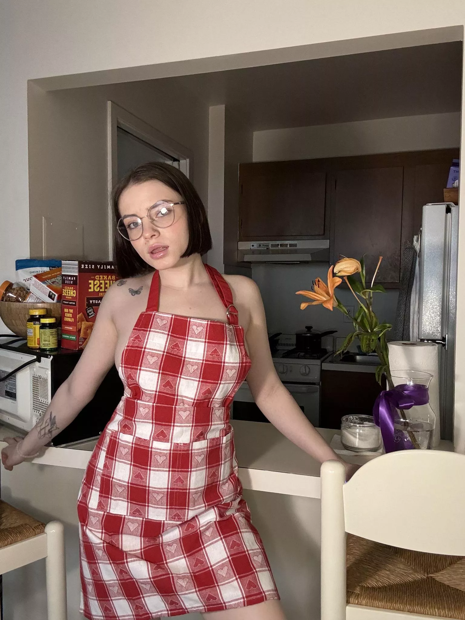 what would you say if you saw me in your kitchen this morning?