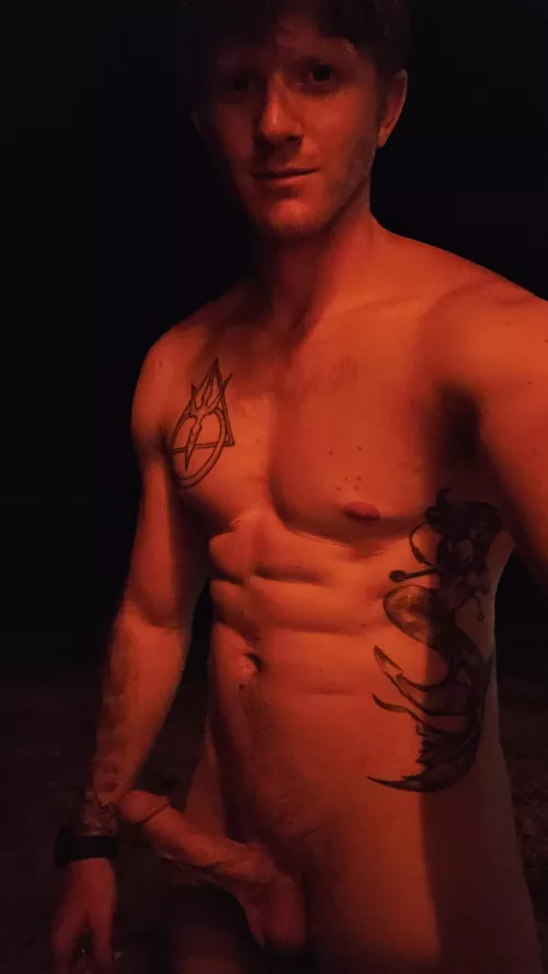 When it's dark out, what's the point of clothes? 