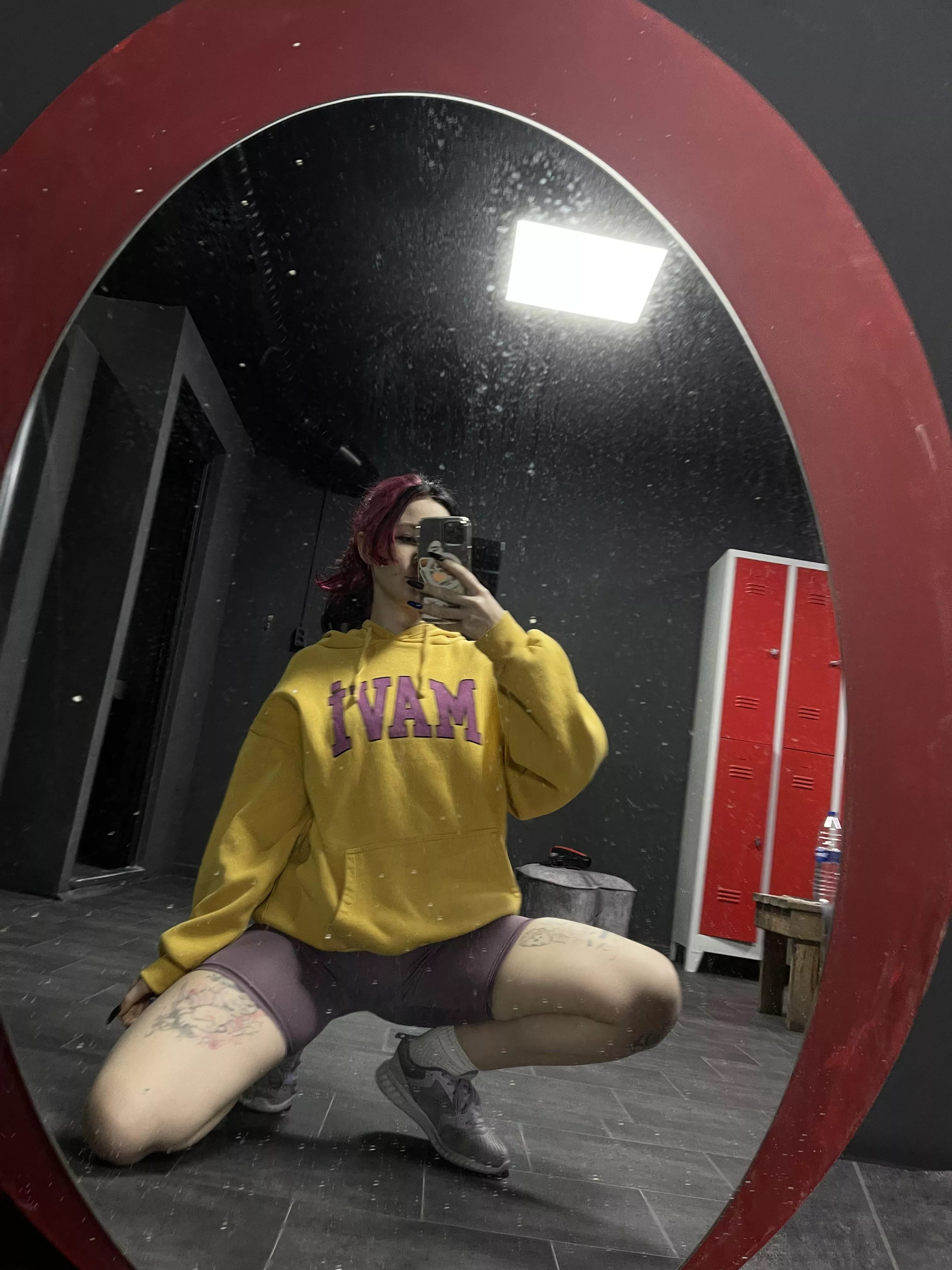 You want to see me without them