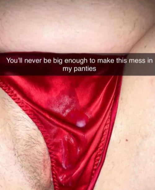 You wouldn’t even be in my panties cucky unless you were wearing them 