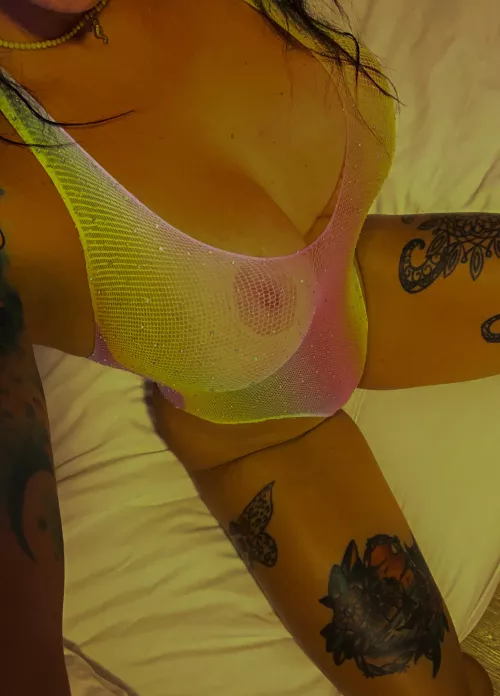 Your face can be lost in my tits