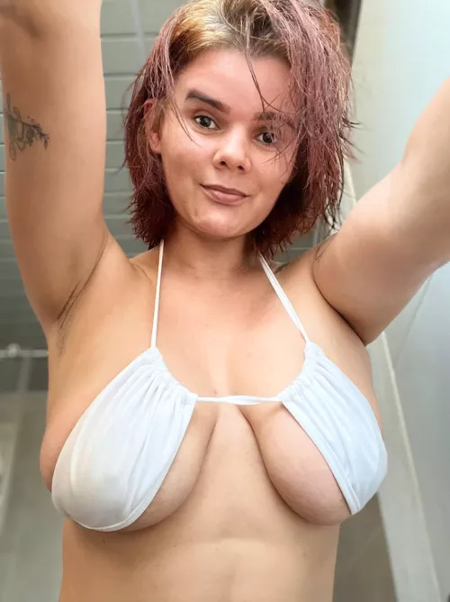 59y/o Granny's fetish is to get destroyed while wearing her bikini, any volunteers?