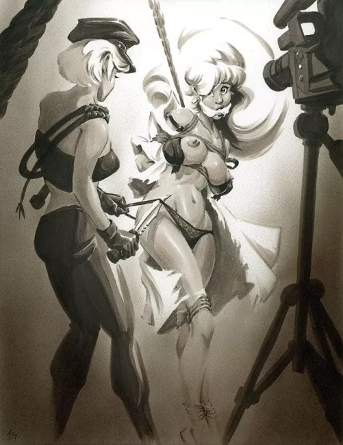 Anya Shucks Tina [Andy's Dames]