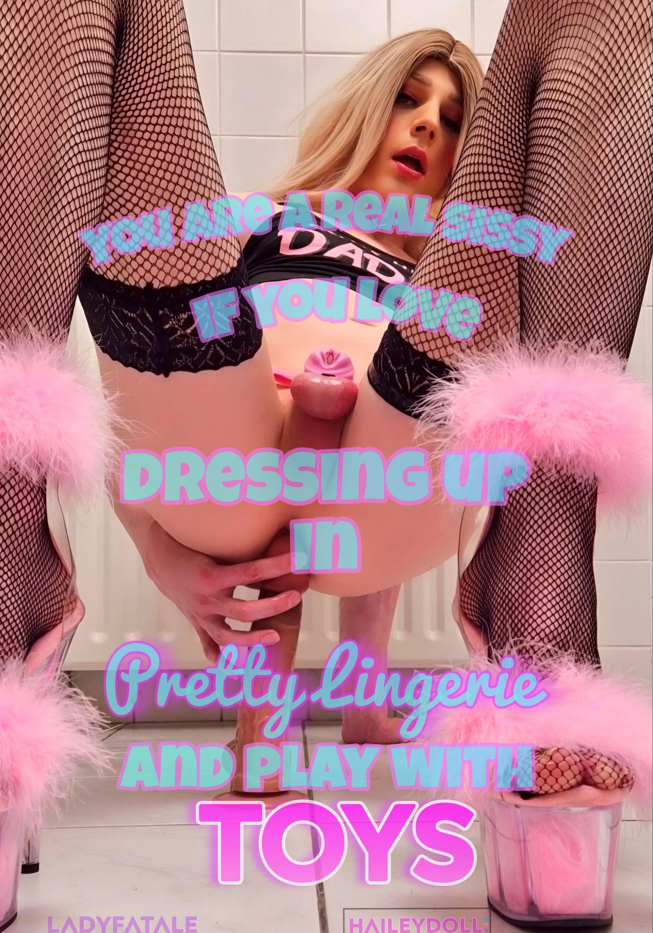Are you a real sissy? I know I am